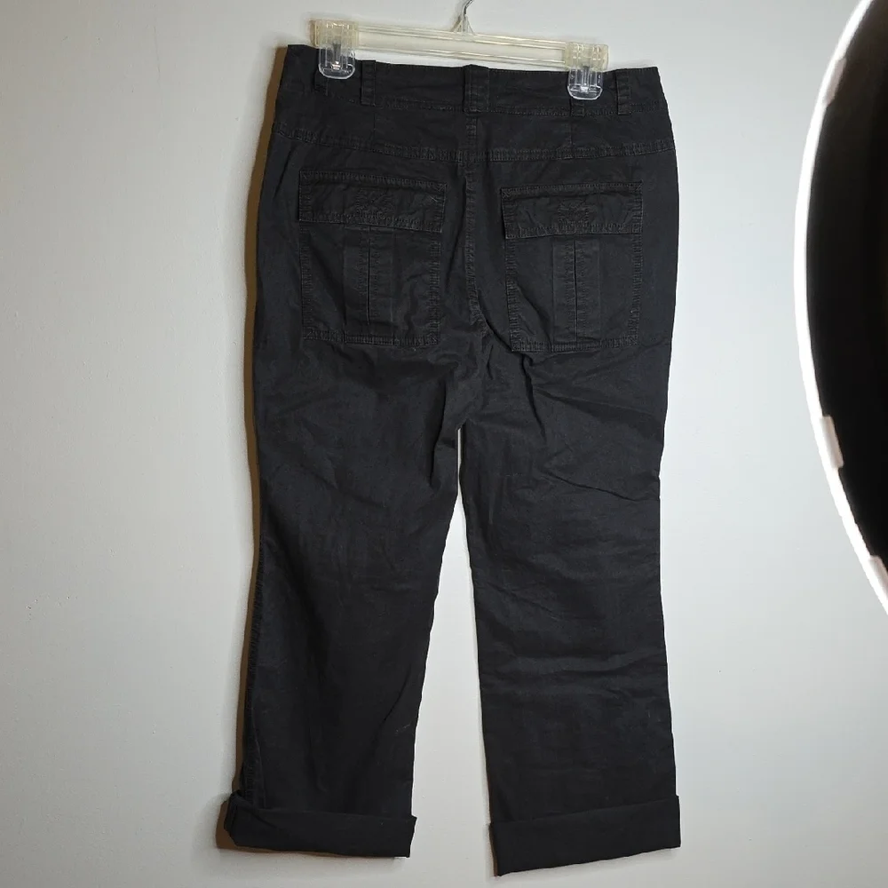 Free People Black Cargo Pants- URBAN OUTFITTERS Sz 6